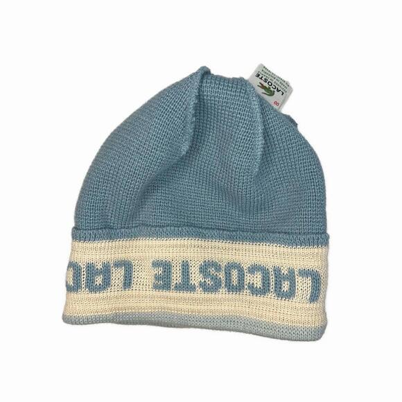 Lacoste Y2K Two Way Logo Beanie - Picture 6 of 9